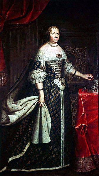  Anne d'Autriche en costume royal